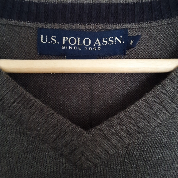 Preppy Collegiate Classiccore Men's Sweater US Polo Assn Multicolor Lightweight - Picture 4 of 4